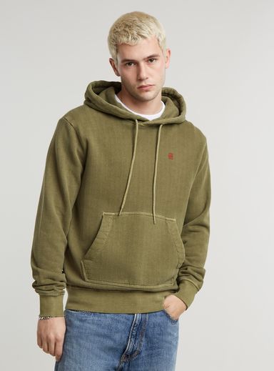 Sudadera Con Capucha Overdyed